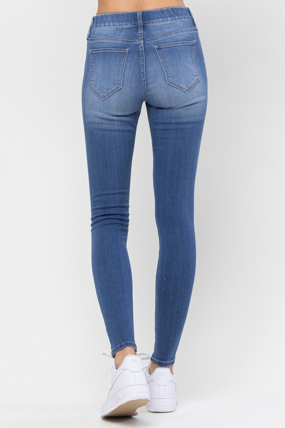 Jelly Jeans - Mid Rise Pull On Skinny Jean - ApresTenCo