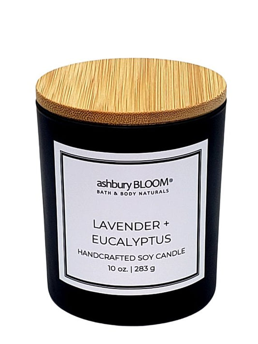 Lavender + Eucalyptus Soy Wax Candle - ApresTenCo