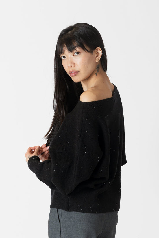 Nobu Sparkle Sweater - Black - Lyla + Luxe - ApresTenCo